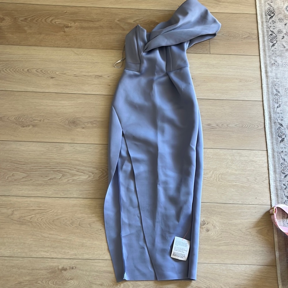 NEW lilac neoprene dress